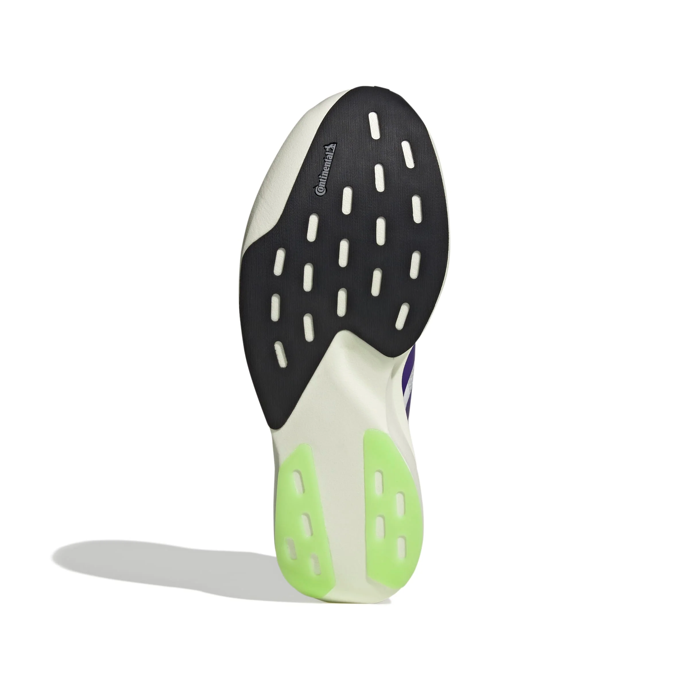 Adizero Evo SL 'White Collegiate Purple Lime Burst' - Image 6