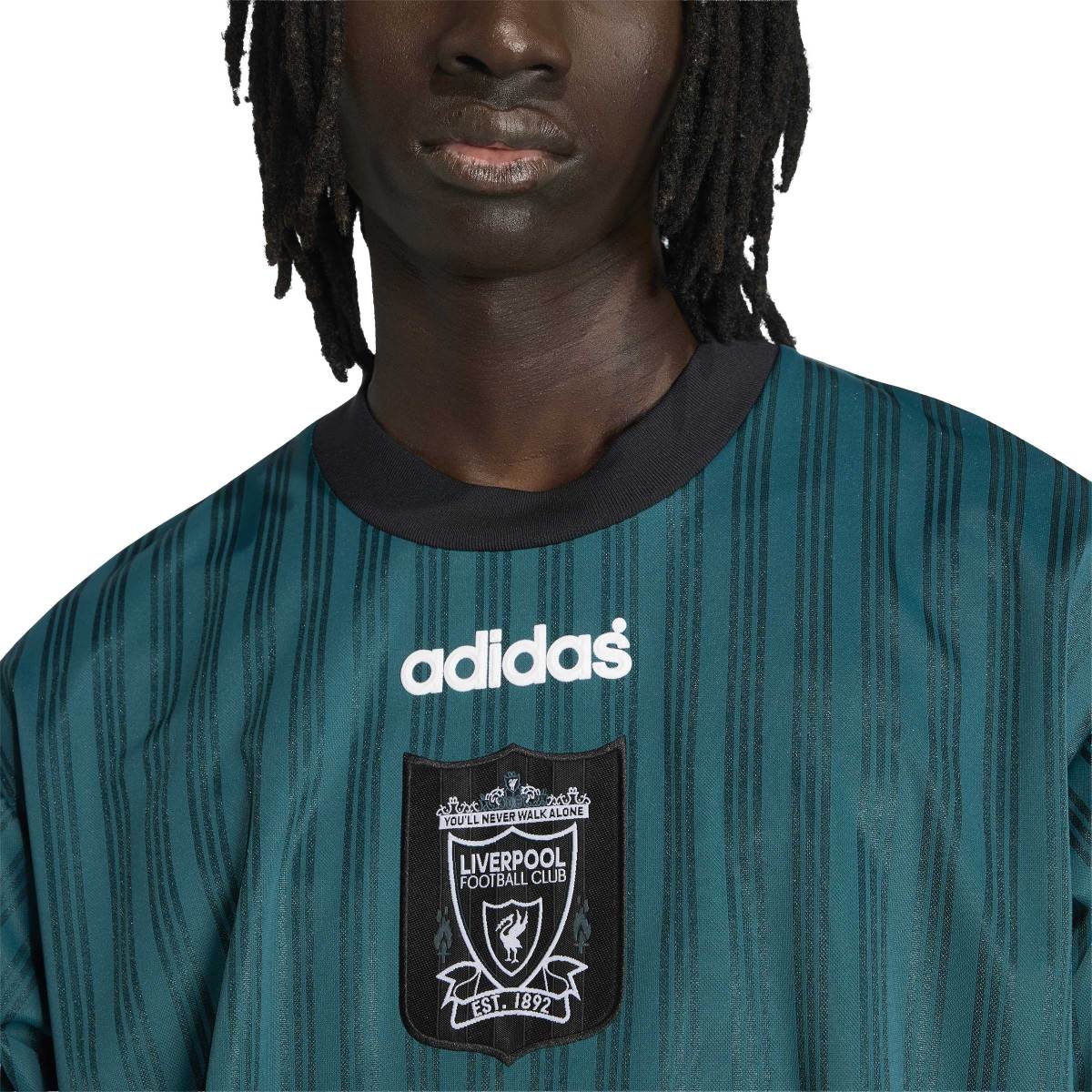 + Liverpool FC Polyester 95 Tee 'Green' - Image 5