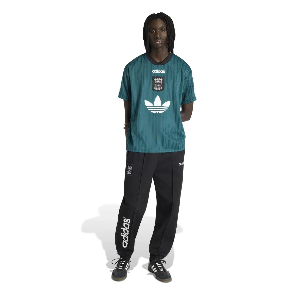 + Liverpool FC Polyester 95 Tee 'Green' - Image 6