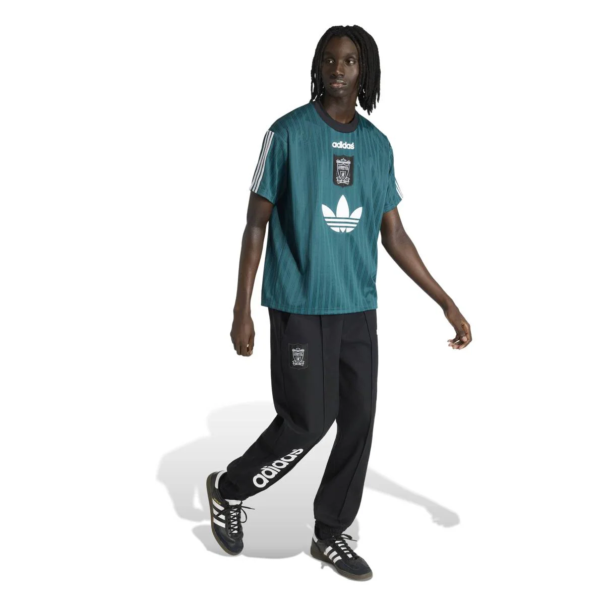 + Liverpool FC Polyester 95 Tee 'Green' - Image 7