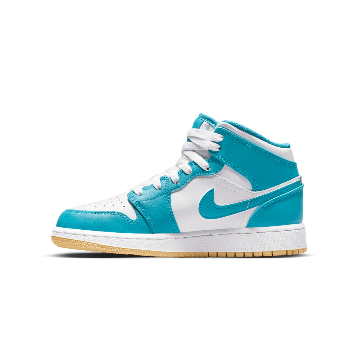 Kid's Air Jordan 1 Mid 'Aquatone' - Image 3