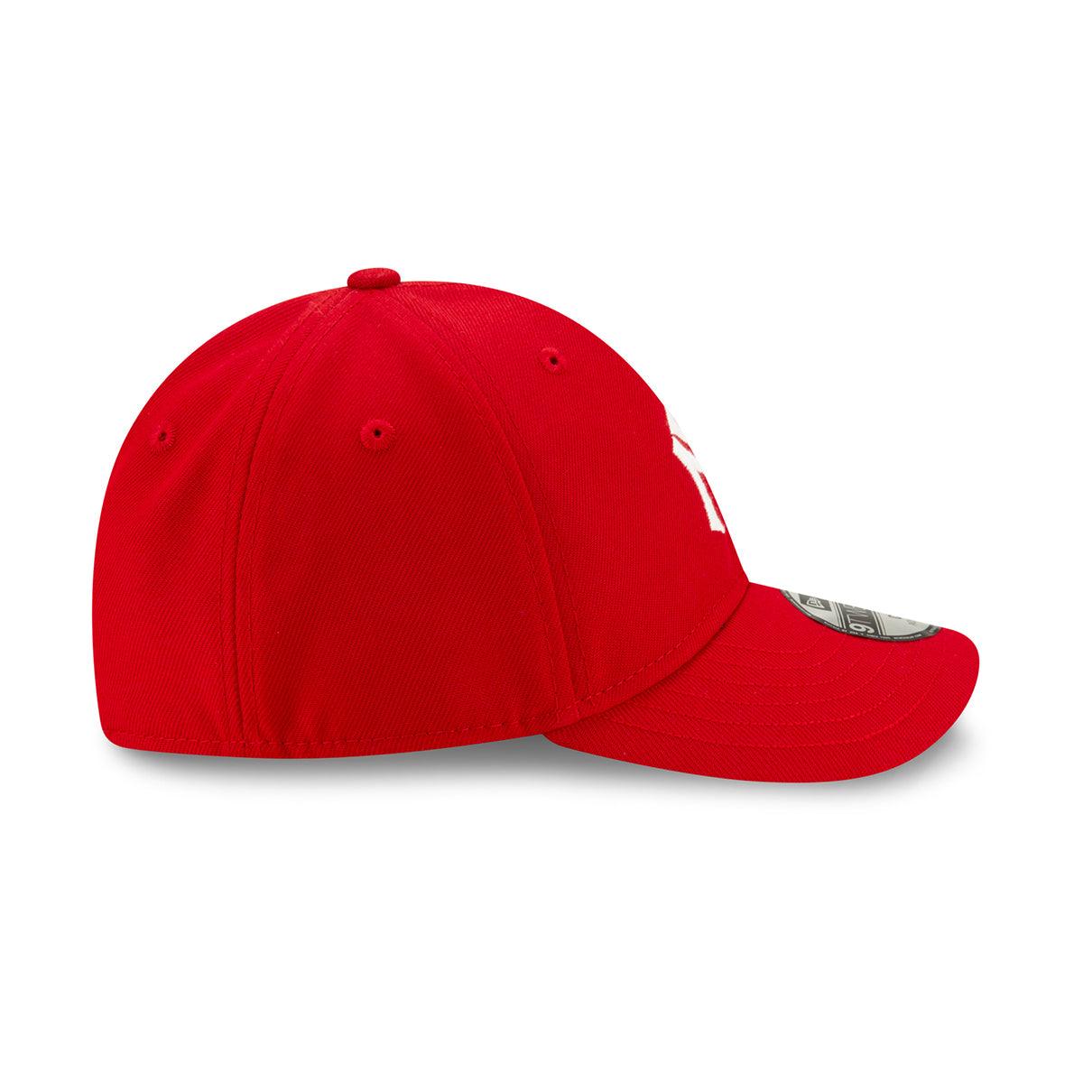 + Ralph Lauren New York Yankees Kids 9TWENTY Cap 'Scarlet' - Image 6