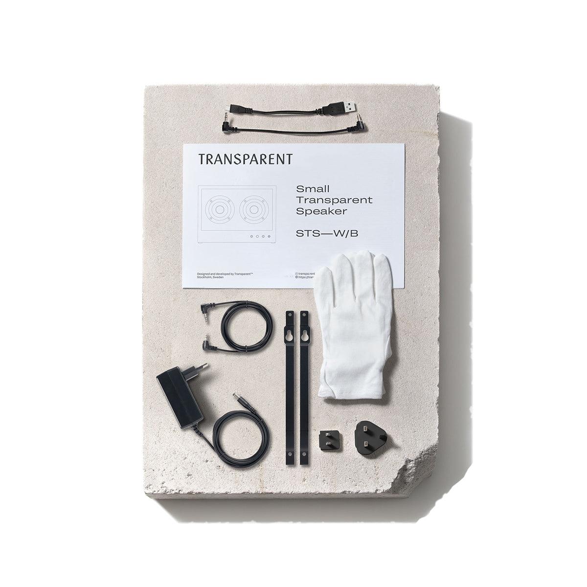 Small Glass Speaker 'Black' - Image 5