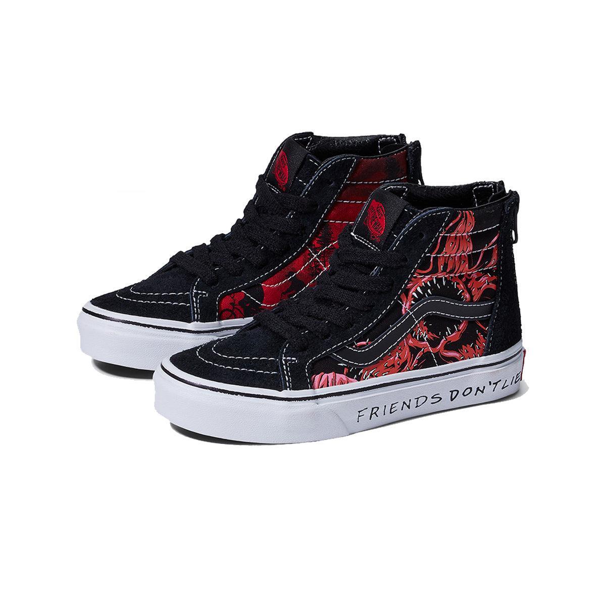 + Stranger Things Kid's SK8-Hi Zip 'Friends Don't Lie' - Image 3