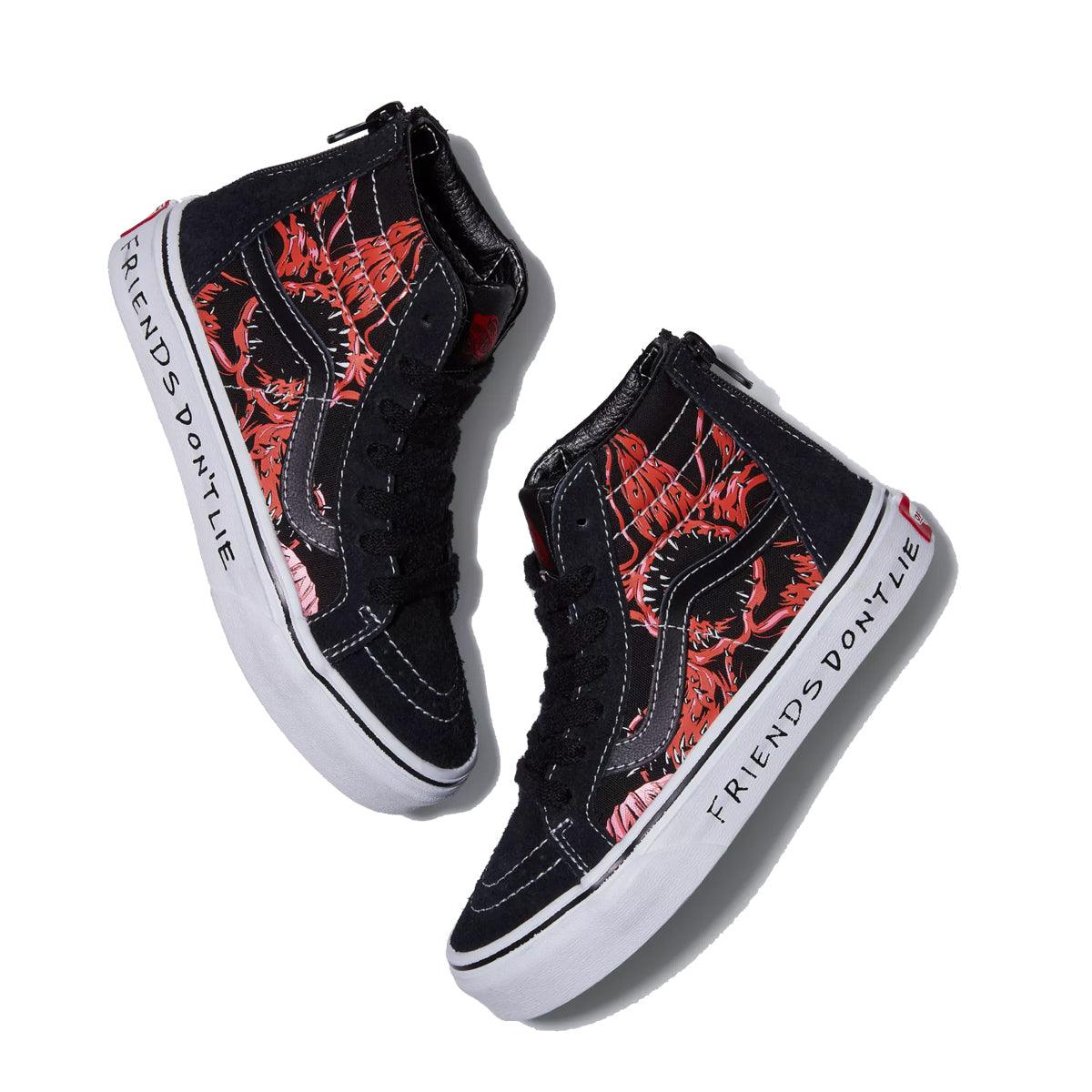 + Stranger Things Kid's SK8-Hi Zip 'Friends Don't Lie' - Image 5